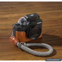 SmallRig Halbtaschen-Kit 5385 braun für Canon PowerShot V1