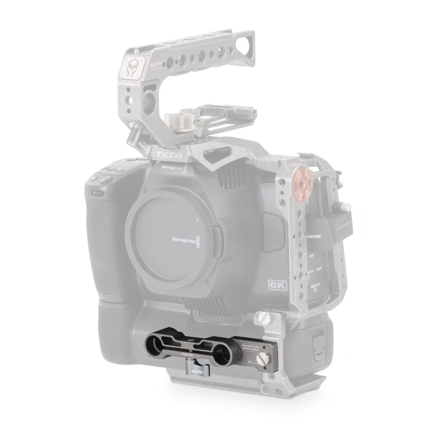 Tilta TA-T11-RH 15mm Stabhalterung für BMPCC 6K Pro/G2 Grau