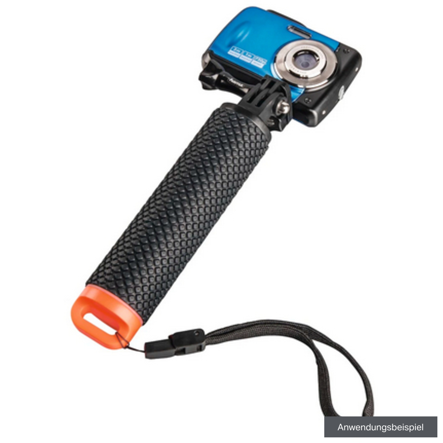 Hama Schwimmgriff 2in1 schwarz für GoPros und Unterwasserkameras
