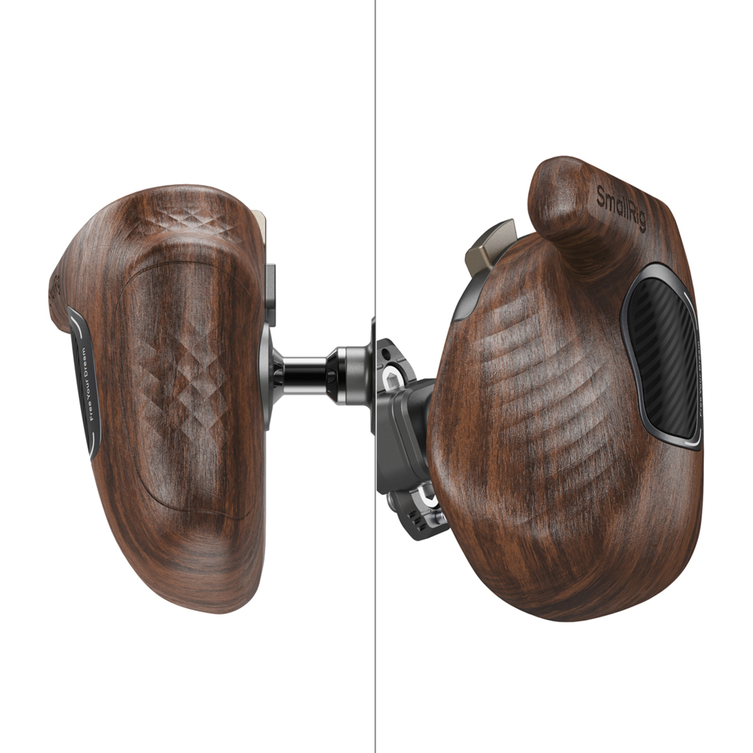 SmallRig Rechter Holzgriff ImageGrip mit NATO-Klemme 5192