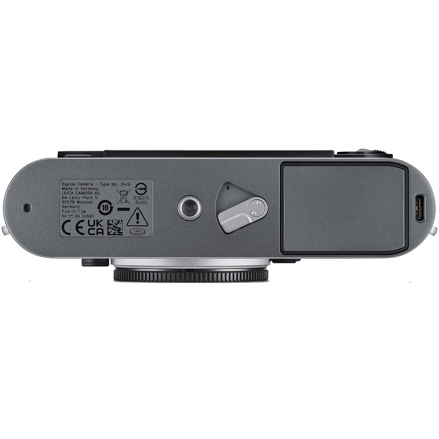 Leica M11-P metallgrau lackiert