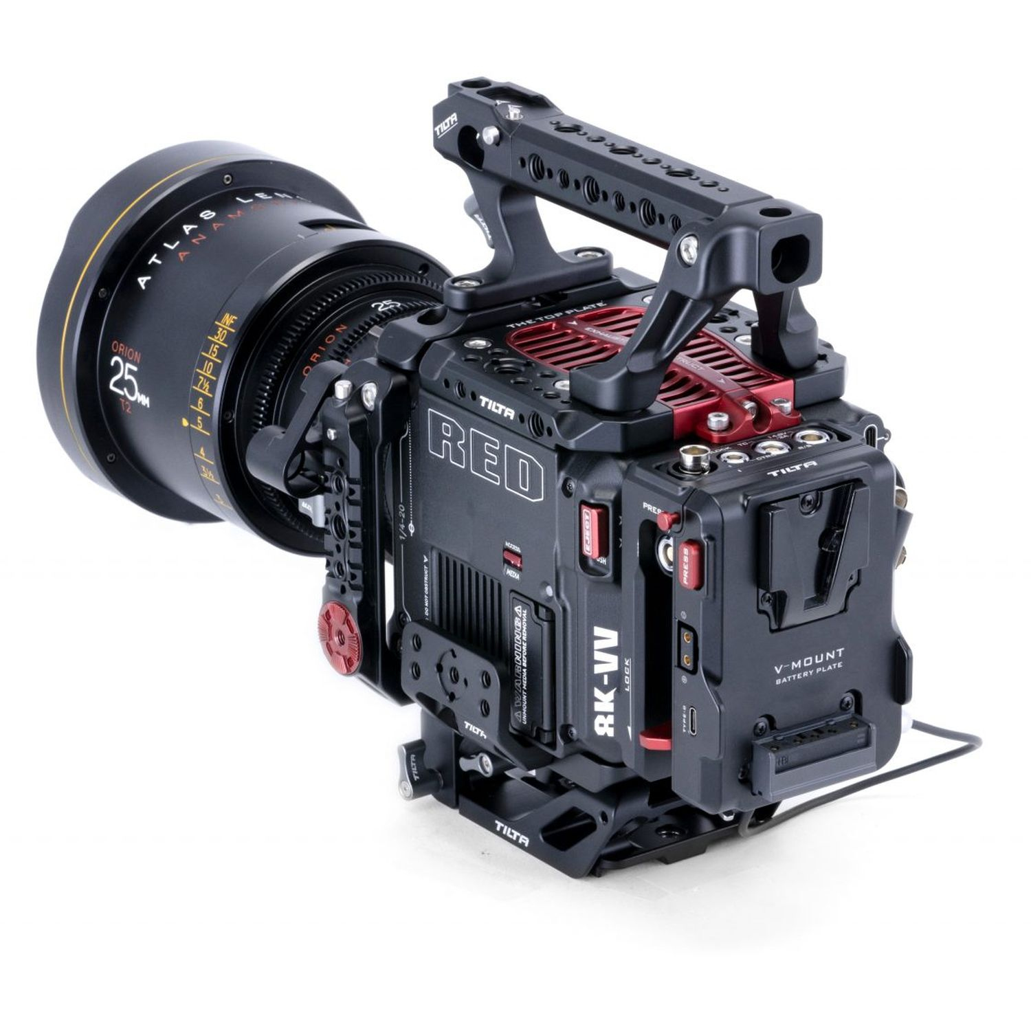Tilta ESR-T08-B-V Kamerakäfig für die RED V-RAPTOR Advanced Kit Schwarz V-Mount