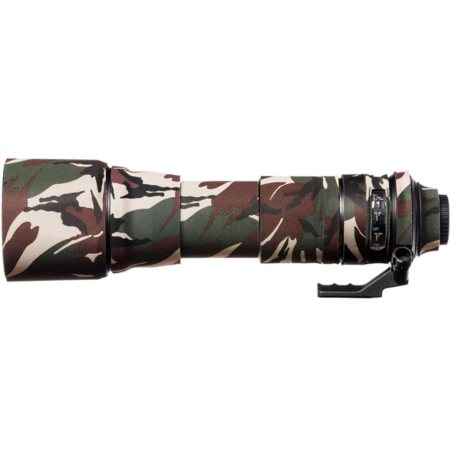 easyCover Lens Oak Objektivschutz für Tamron 150-600mm f/5-6.3 Di VC USD AO11 Grün Camouflage