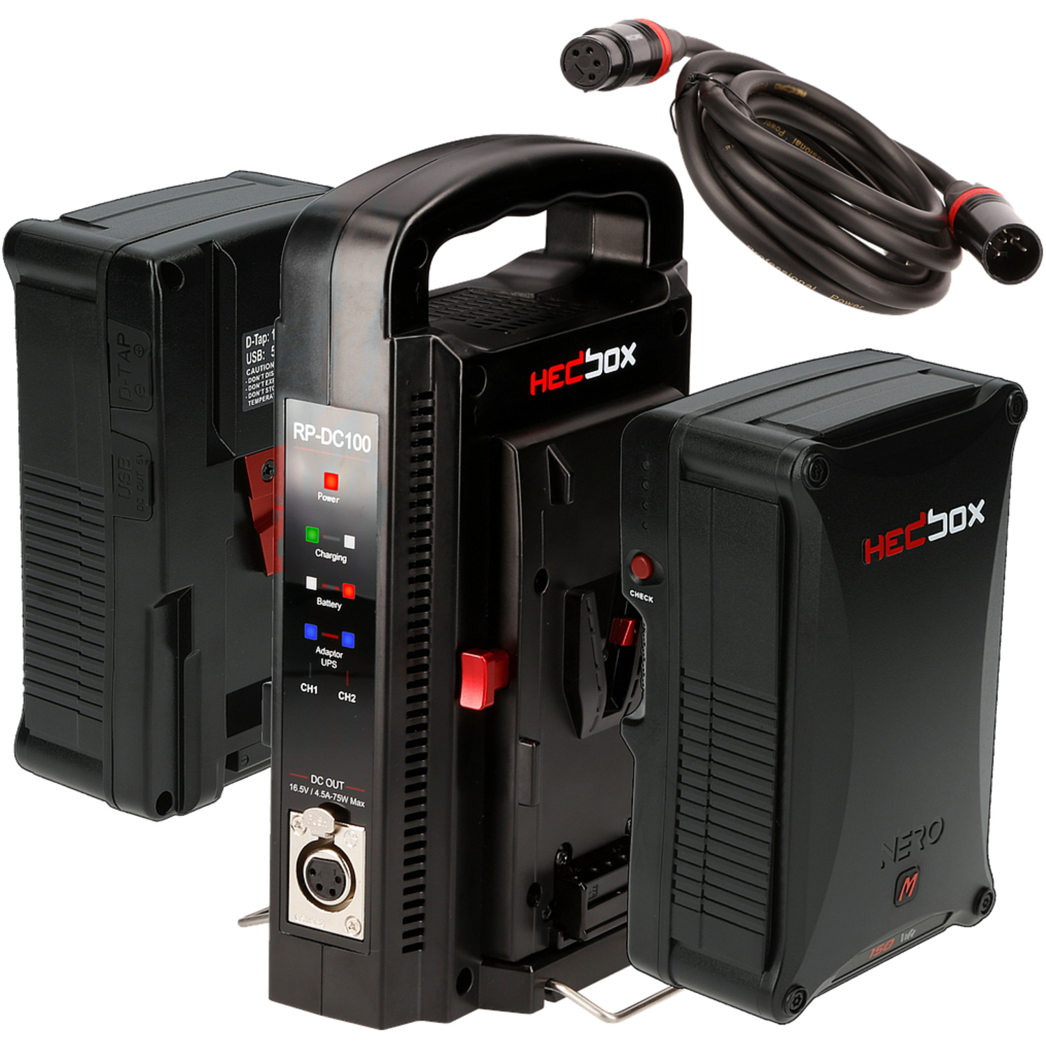 HEDBOX PROBANK 2M Powerbank Set V-Mount