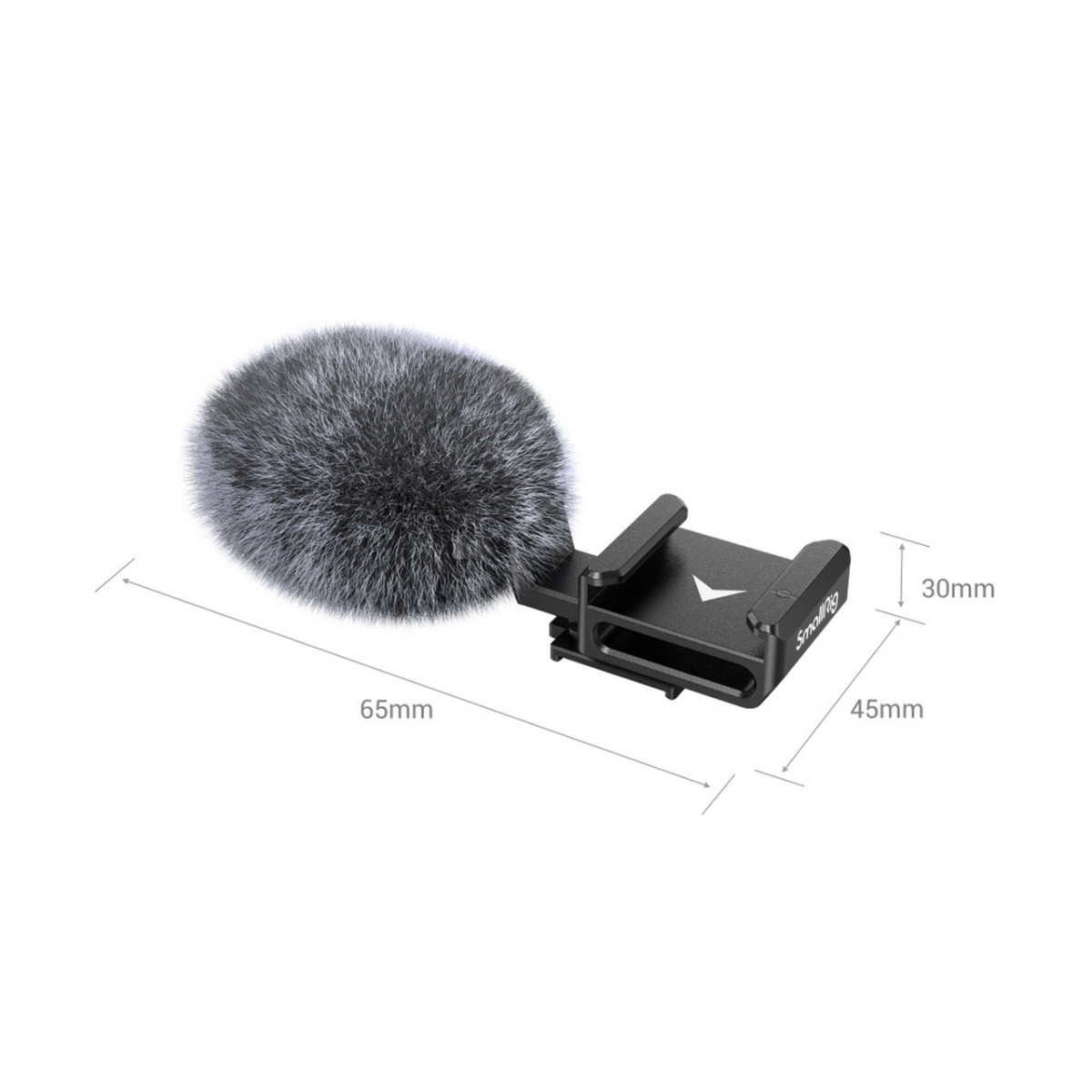 SmallRig Cold Shoe Adapter mit Windschutz 3526 für Sony ZV-E10 und ZV-1 