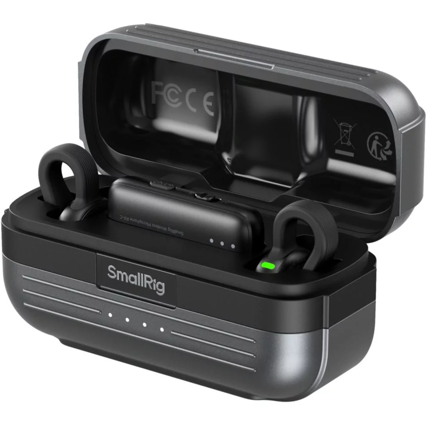 SmallRig Drahtloses Mikrofon S70-C2 mit USB-C-Adapter schwarz für Smartphones
