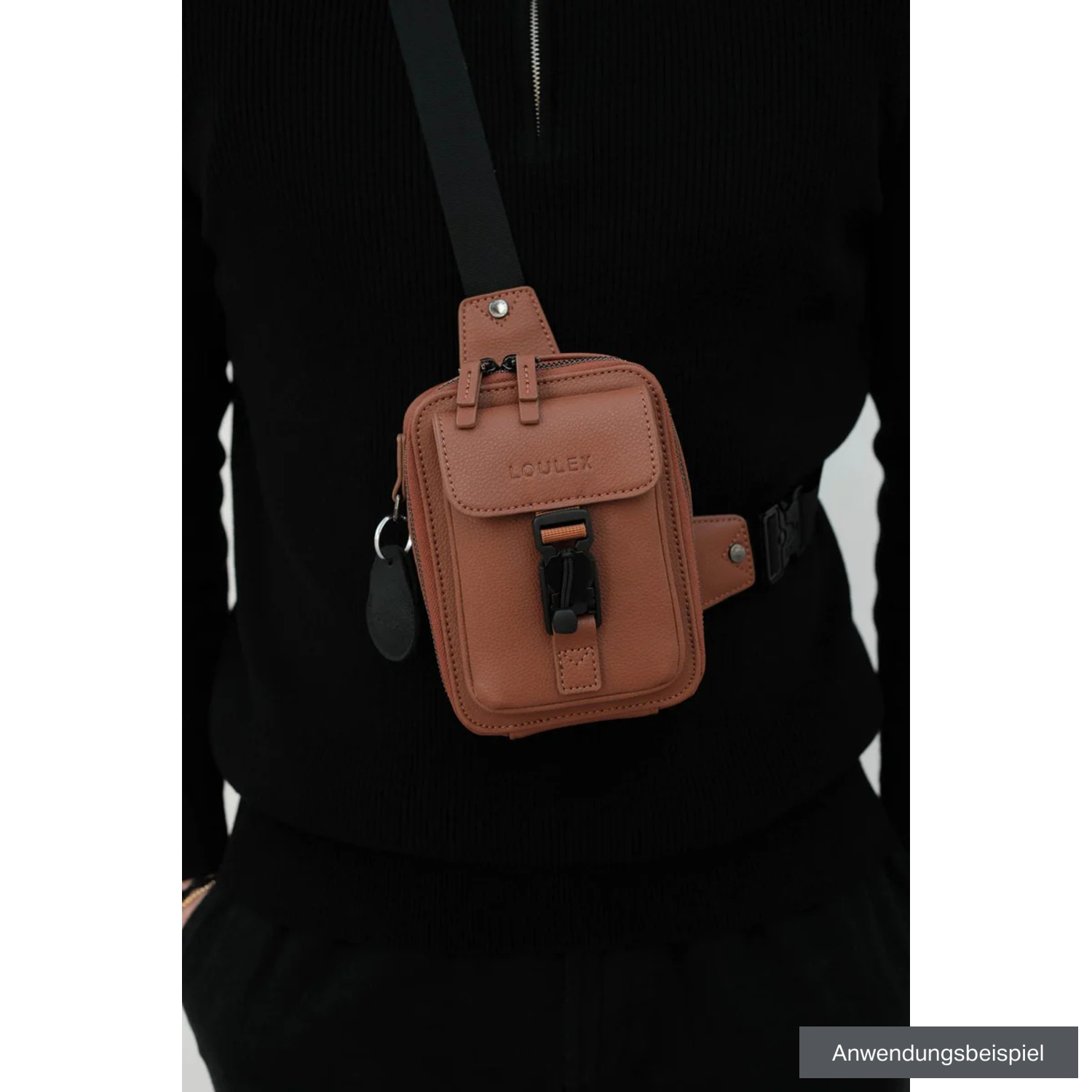 LOULEX Kompakttasche Streetbag Editon 1 1,4L braun