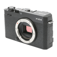 Fujifilm X-E4 schwarz gebraucht