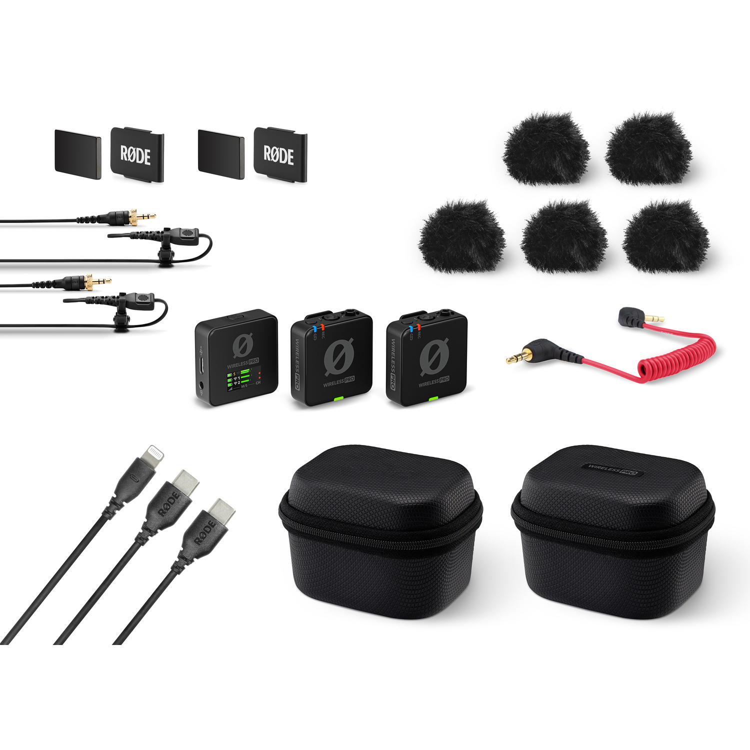 Rode Wireless PRO Profi-Set Drahtloses Mikrofonsystem