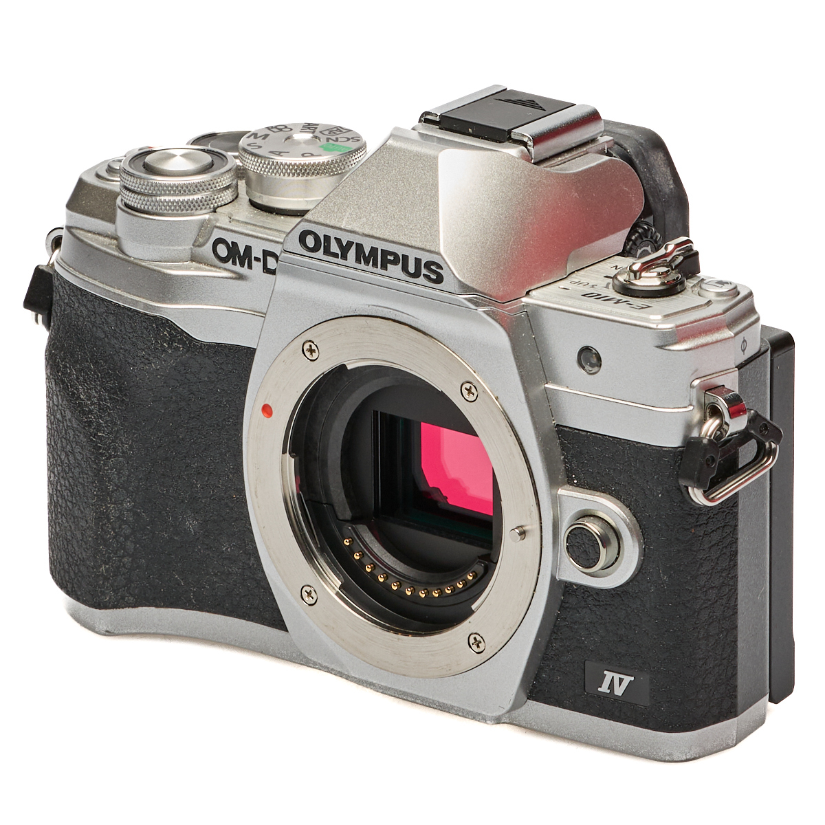 OM System OM-D E-M10 Mark IV silber gebraucht
