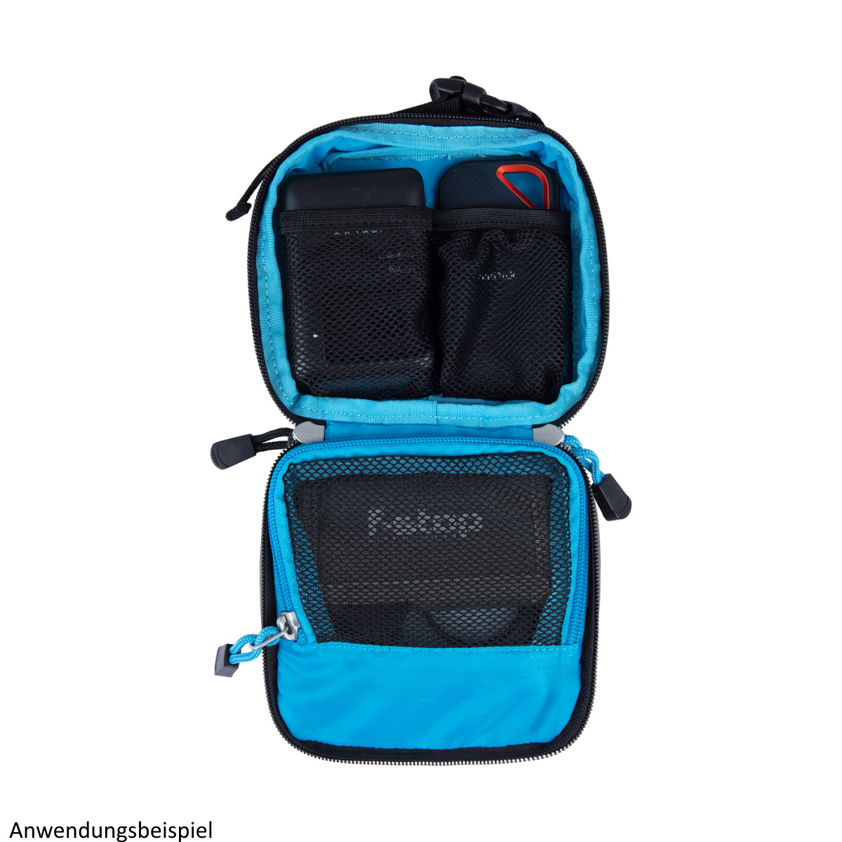 F-Stop Zubehörbeutel Small Gargoyle Grey Black Zipper