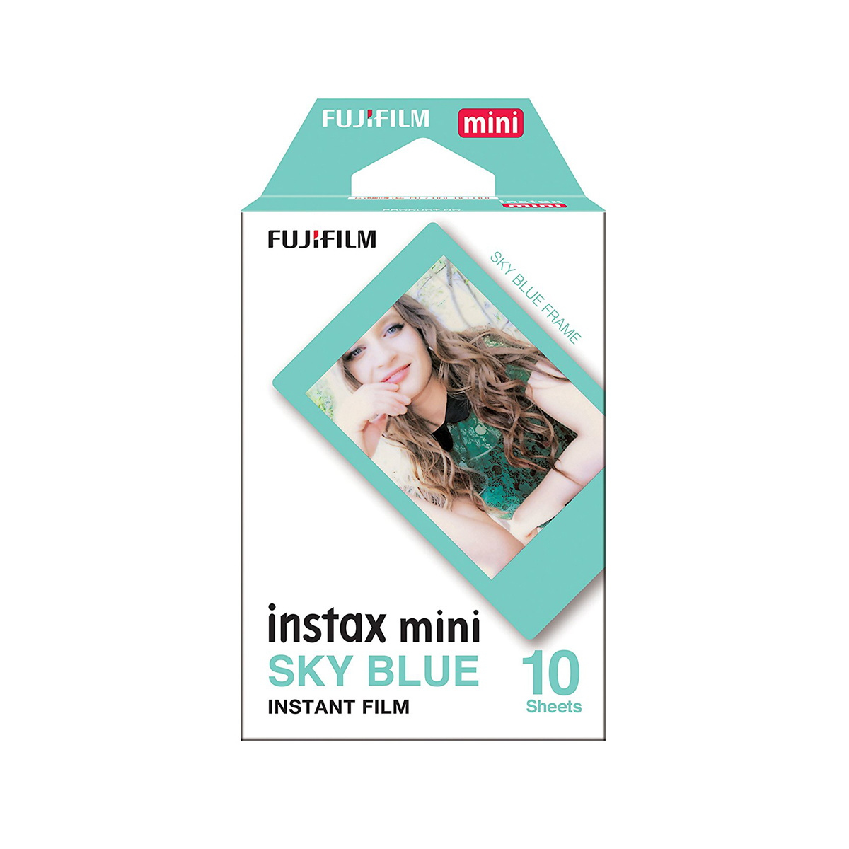 Fujifilm INSTAX Mini Skyblue Frame WW 1 Sofortbildfilm Color