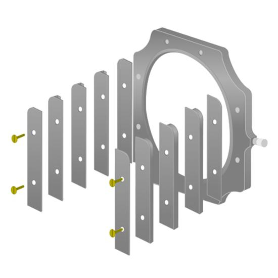 Lee 1/2" Schrauben für Filterhalter 4er-Set