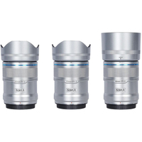 Sirui Sniper 23mm, 33mm und 56mm F1.2 APSC für Nikon Z-Mount Kit silber