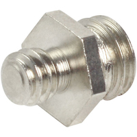 GlareOne Zweiseitige Schraube, Mini Male 1/4" auf Male 3/8"