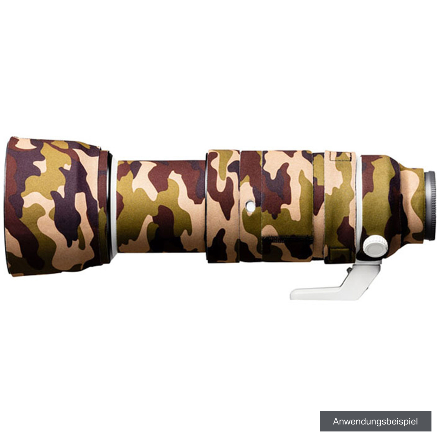 Easycover Lens Oak braun camouflage für Sony FE 100-400mm F4.5-5.6 G Master 