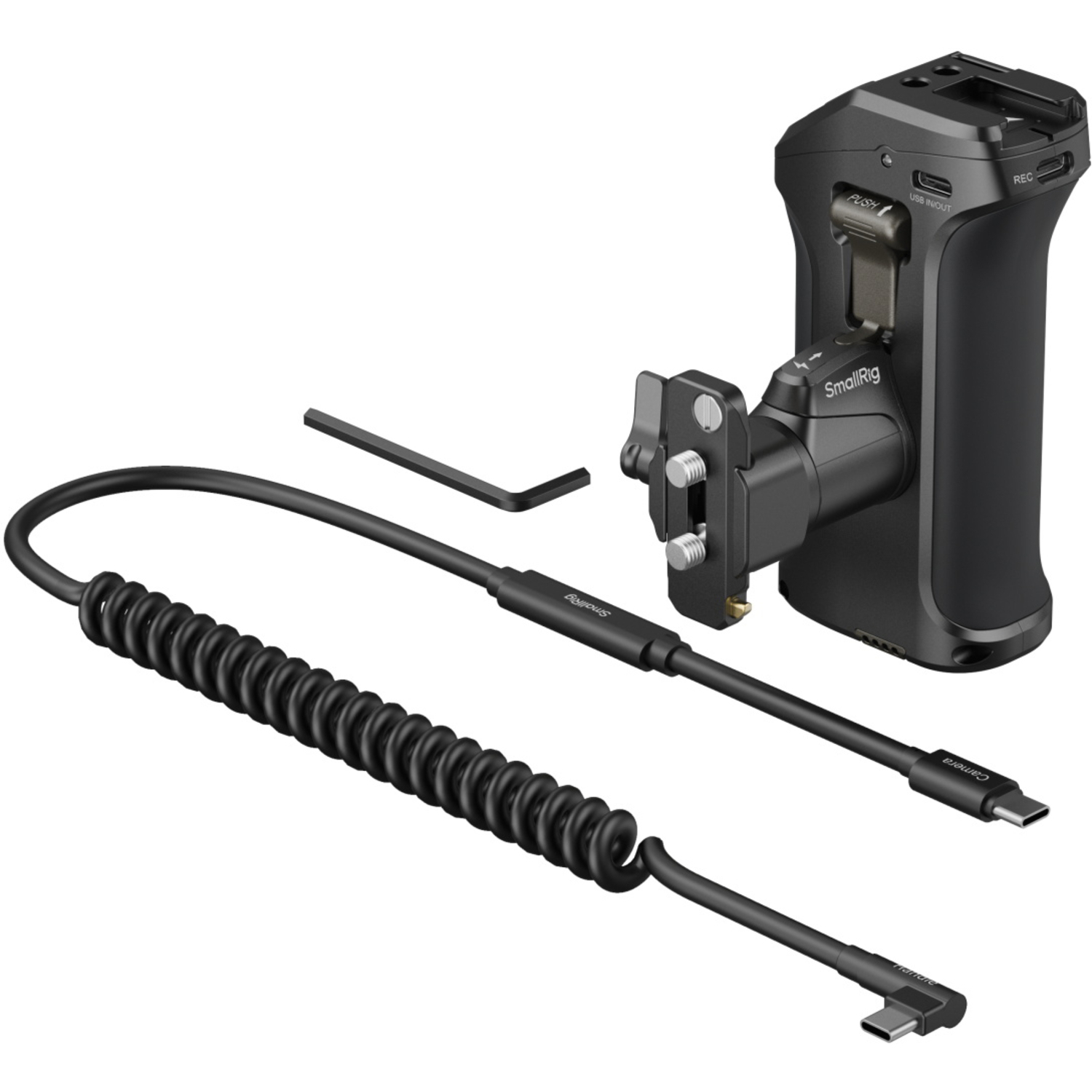 SmallRig Seitengriff mit REC-Taste 5235 für Canon und Blackmagic Design Kameras