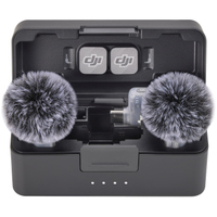 DJI Mic Mini 2 mit 2 Sendern, Handyempfänger und Ladeschale