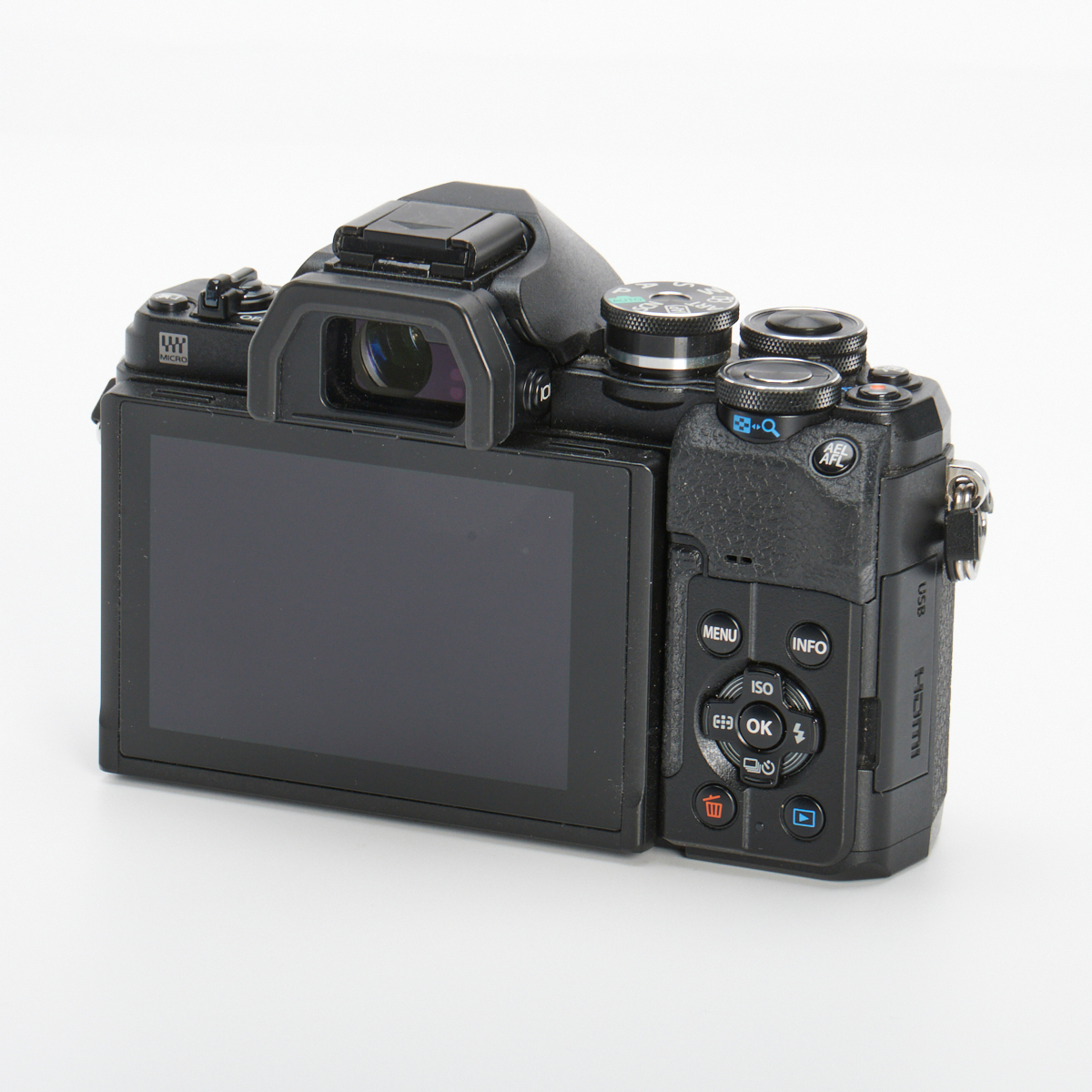 OM System OM-D E-M10 Mark IV schwarz gebraucht