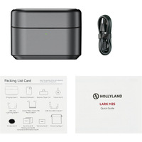 Hollyland Combo Version Ladeetui Space Gray für Lark M2S