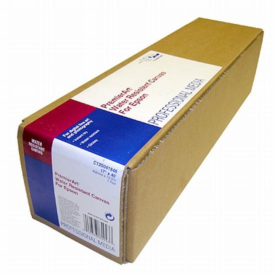 Epson Premier Art Water Resistant Canvas 17" x 13m, 350g/m²