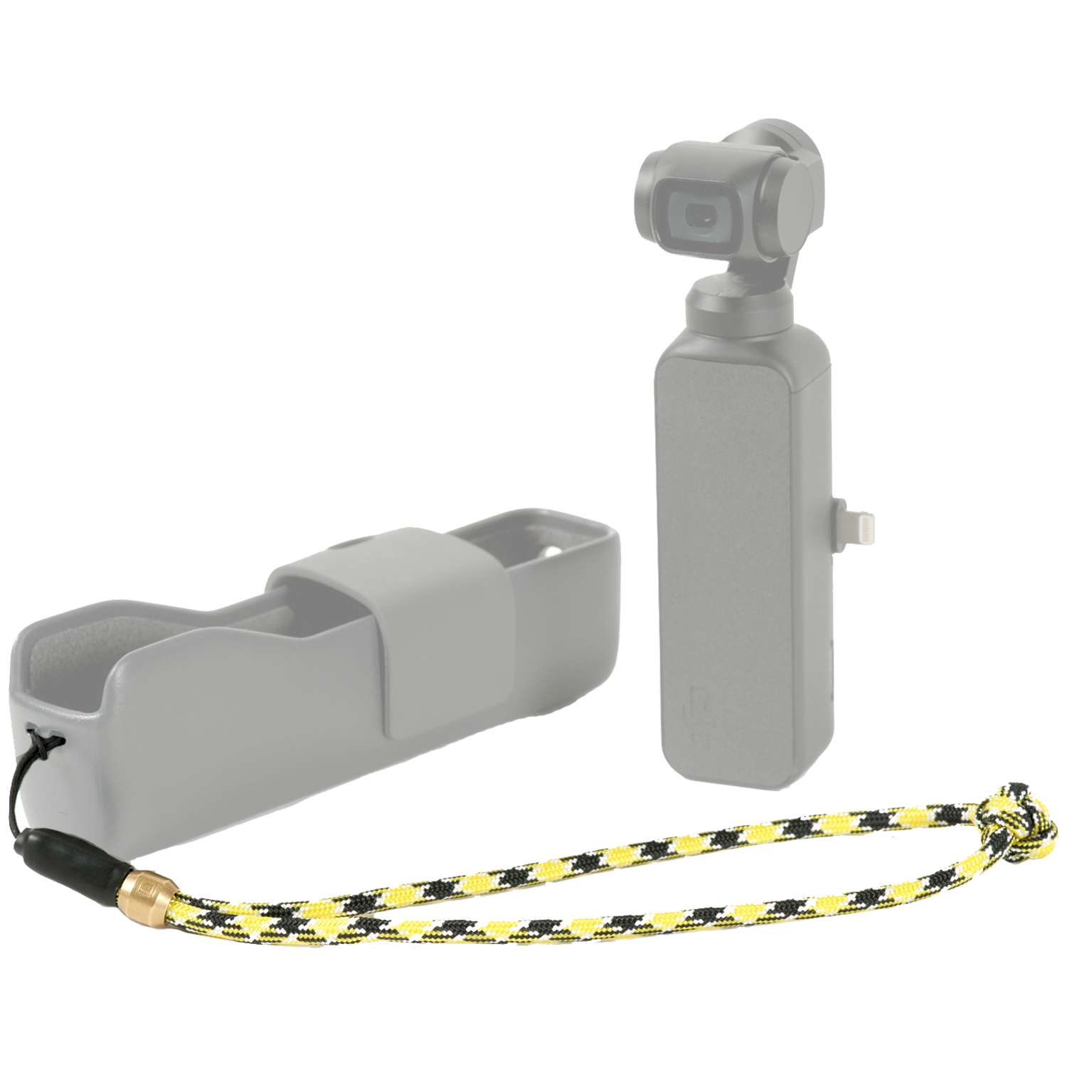 Artisan & Artist Handschlaufe ACAM-P04H Paracord gelb-schwarz