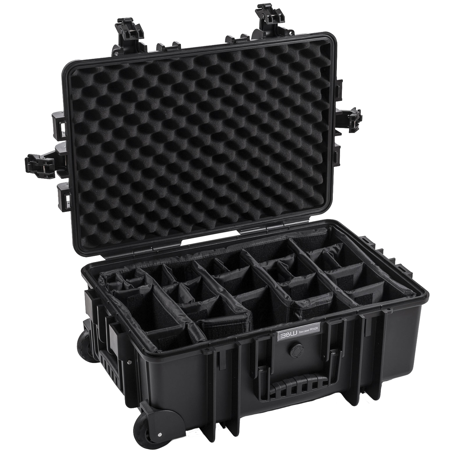 B&W Cases Hartschalenkoffer 6700 mit Divider schwarz