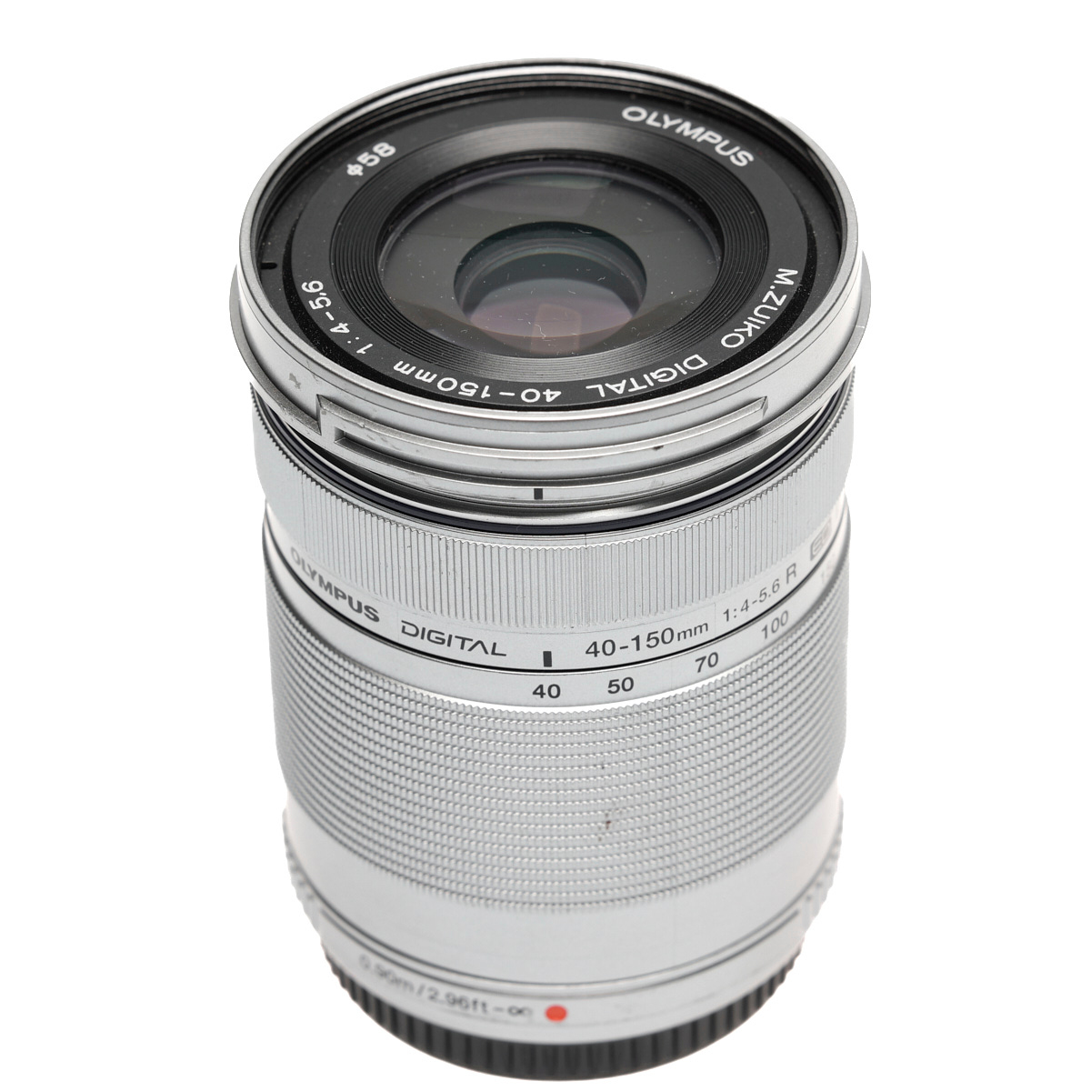 OM System M.Zuiko Digital ED 40-150mm F4-5.6 R silber gebraucht