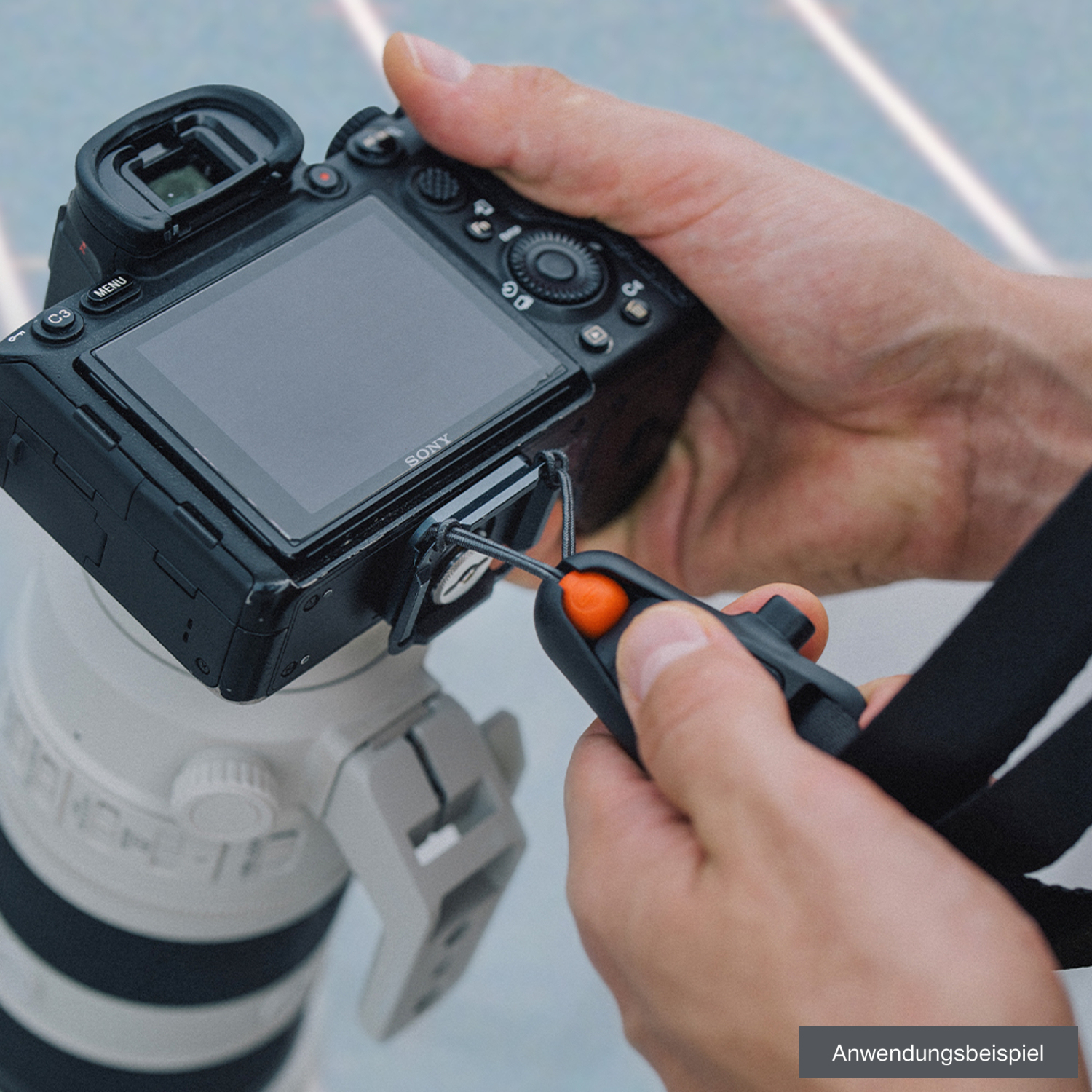 PGYTECH Doppel-Kameragurt Master Midnight Black