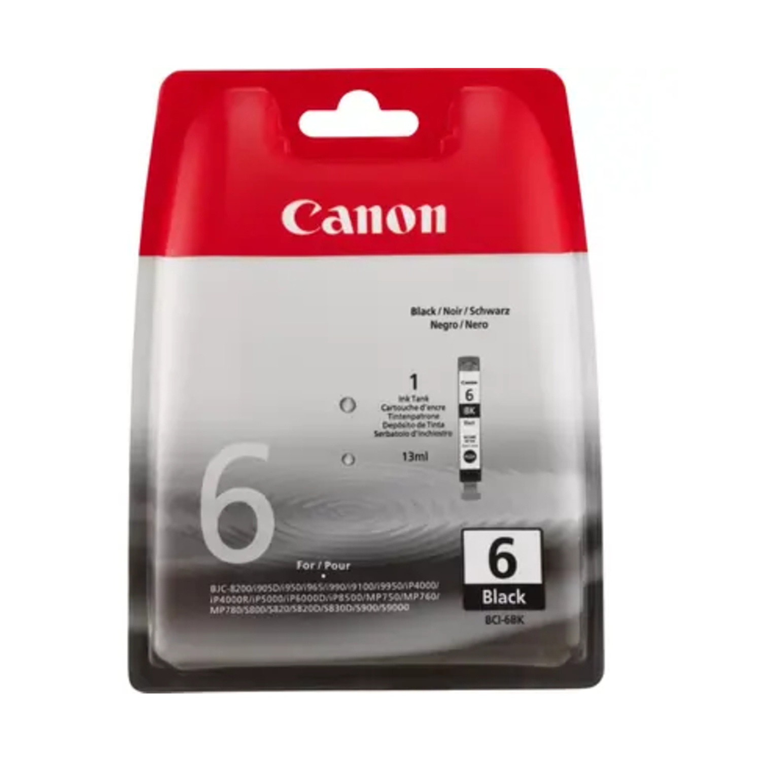 Canon Tinte BCI-6BK schwarz für S9000