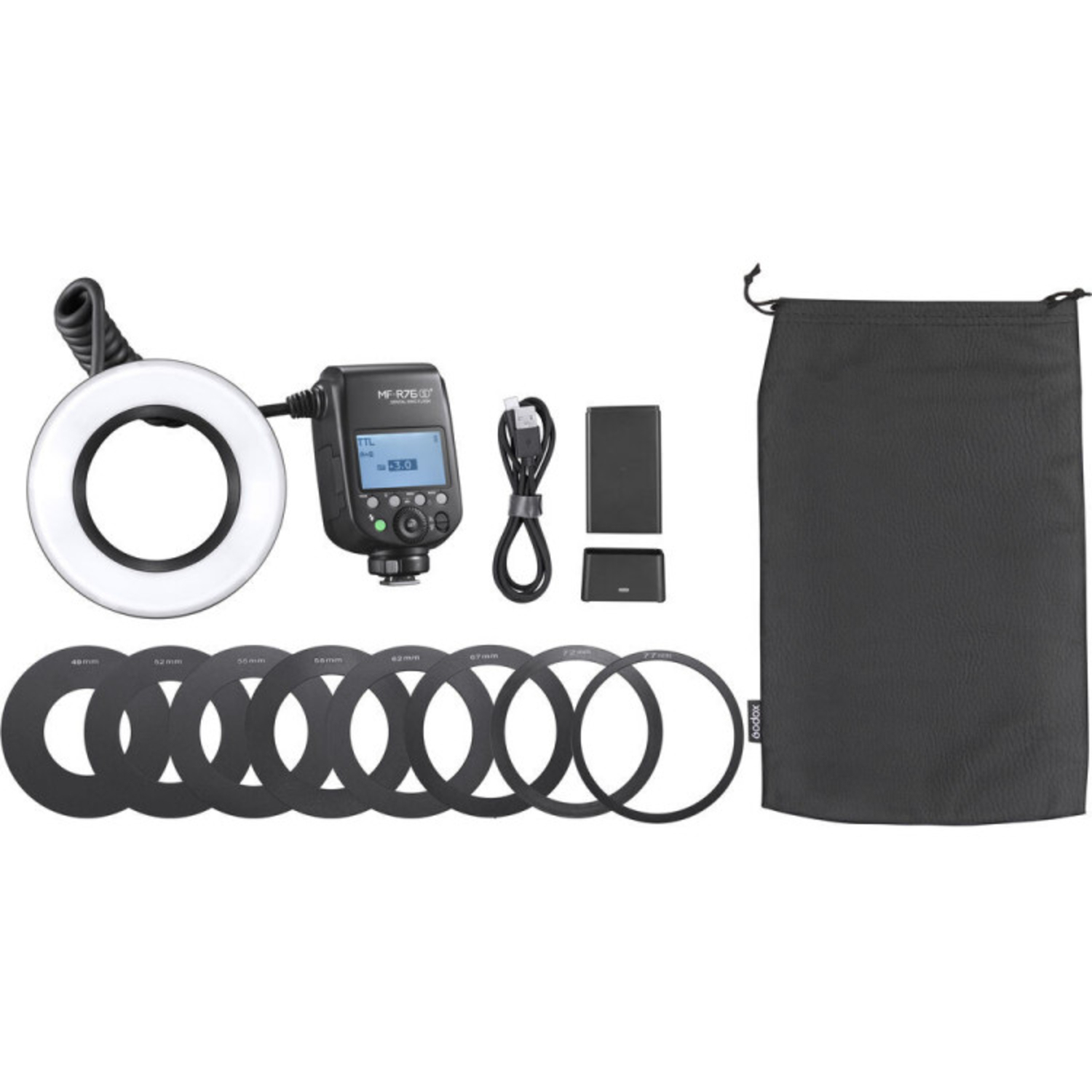 Godox MF-R76S+ TTL-Makro-Ringblitz für Sony