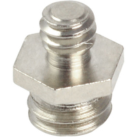 GlareOne Zweiseitige Schraube, Mini Male 1/4" auf Male 3/8"