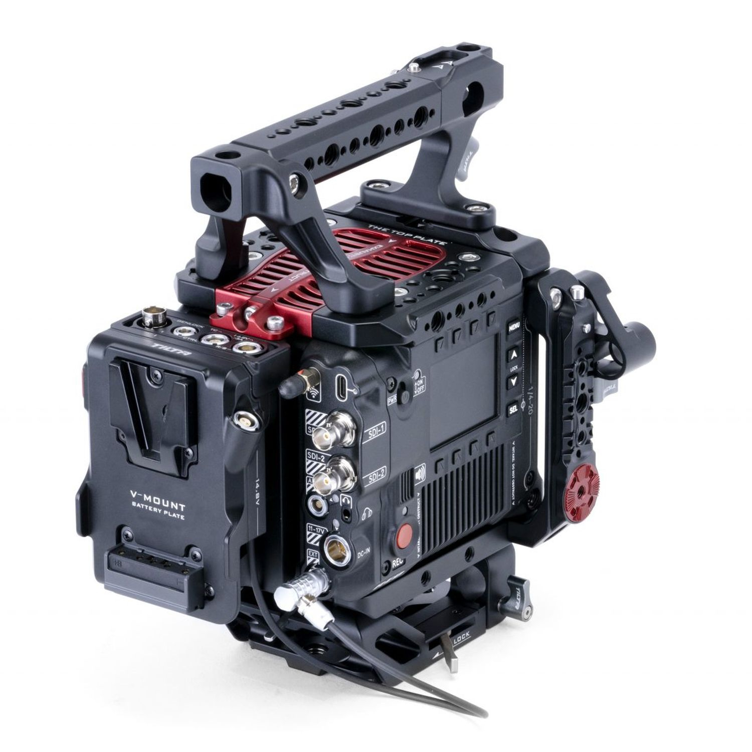 Tilta ESR-T08-B-V Kamerakäfig für die RED V-RAPTOR Advanced Kit Schwarz V-Mount