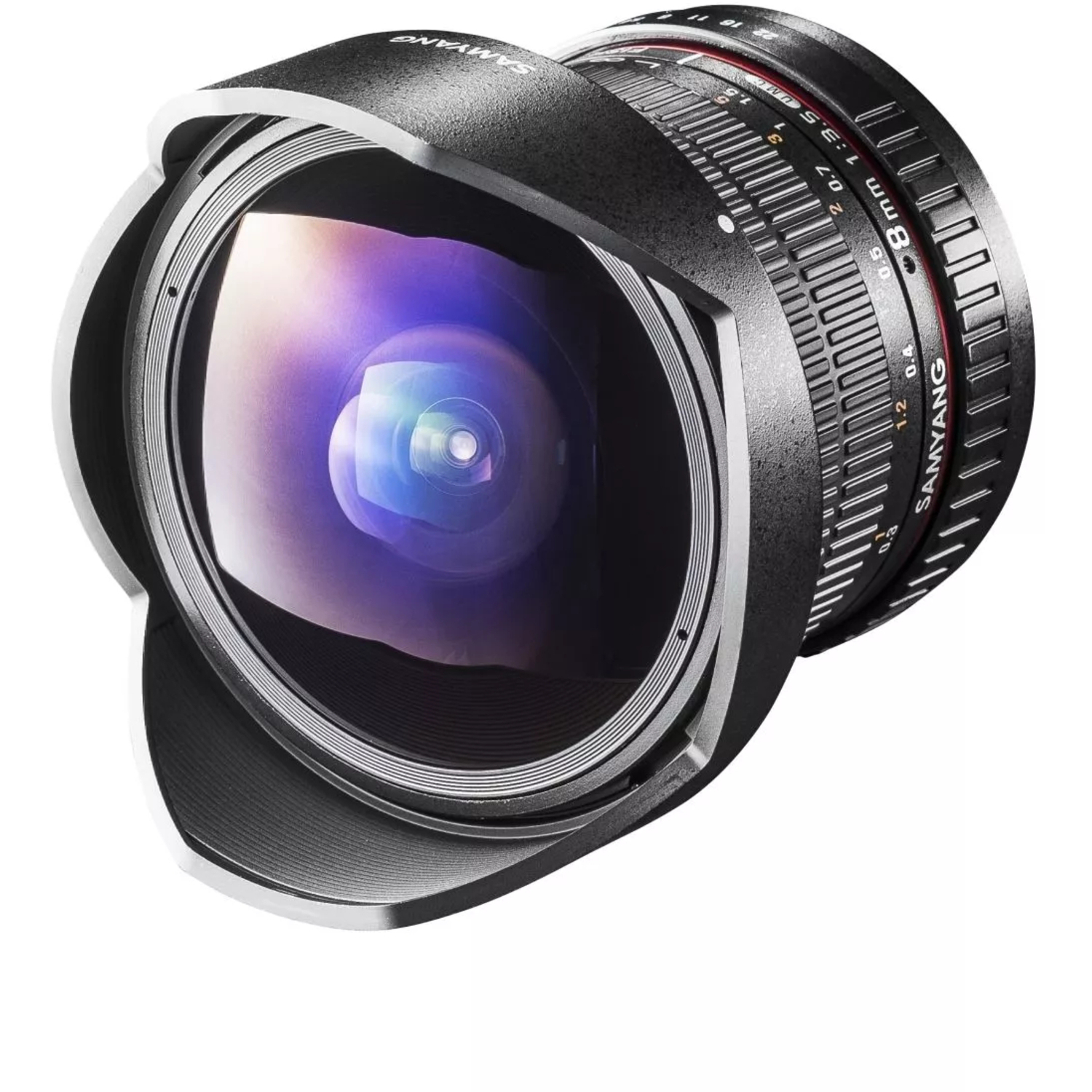Samyang 8mm F3.5 UMC Fisheye CSII Canon EF-S-Mount