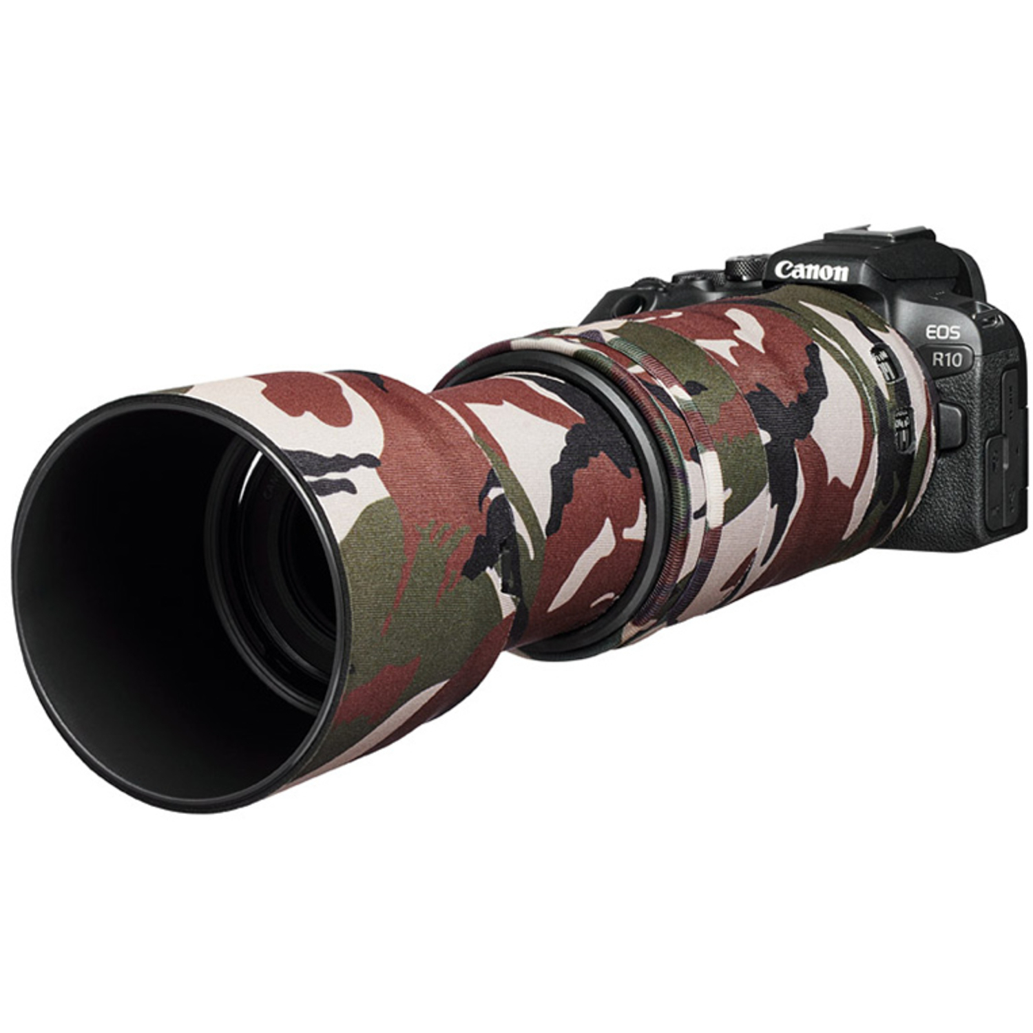 easyCover Lens Oak für Canon RF 100-400mm F5.6-8 IS USM Grün Camouflage