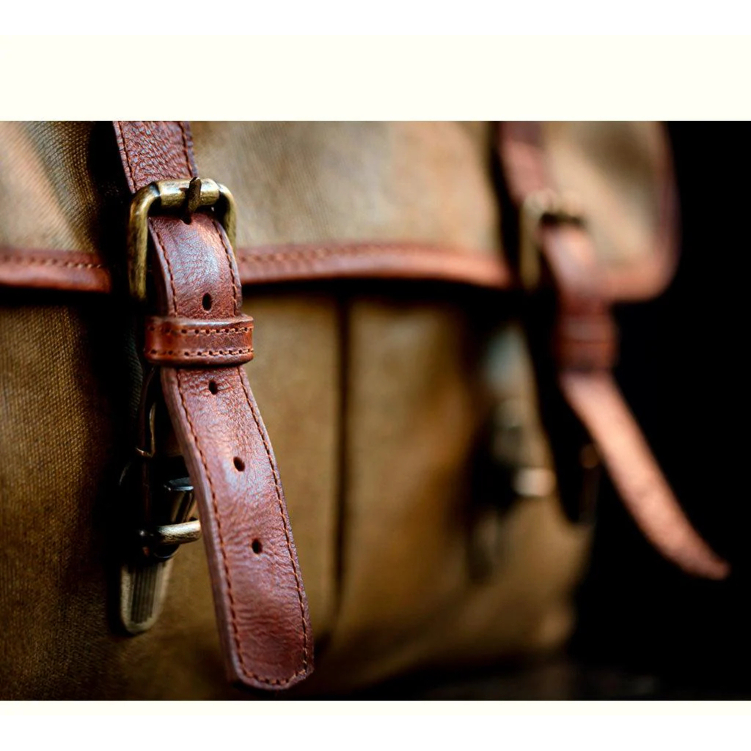 Bronkey Roma Camera Bag Waxed Wanvas Olive Green Limited Edition