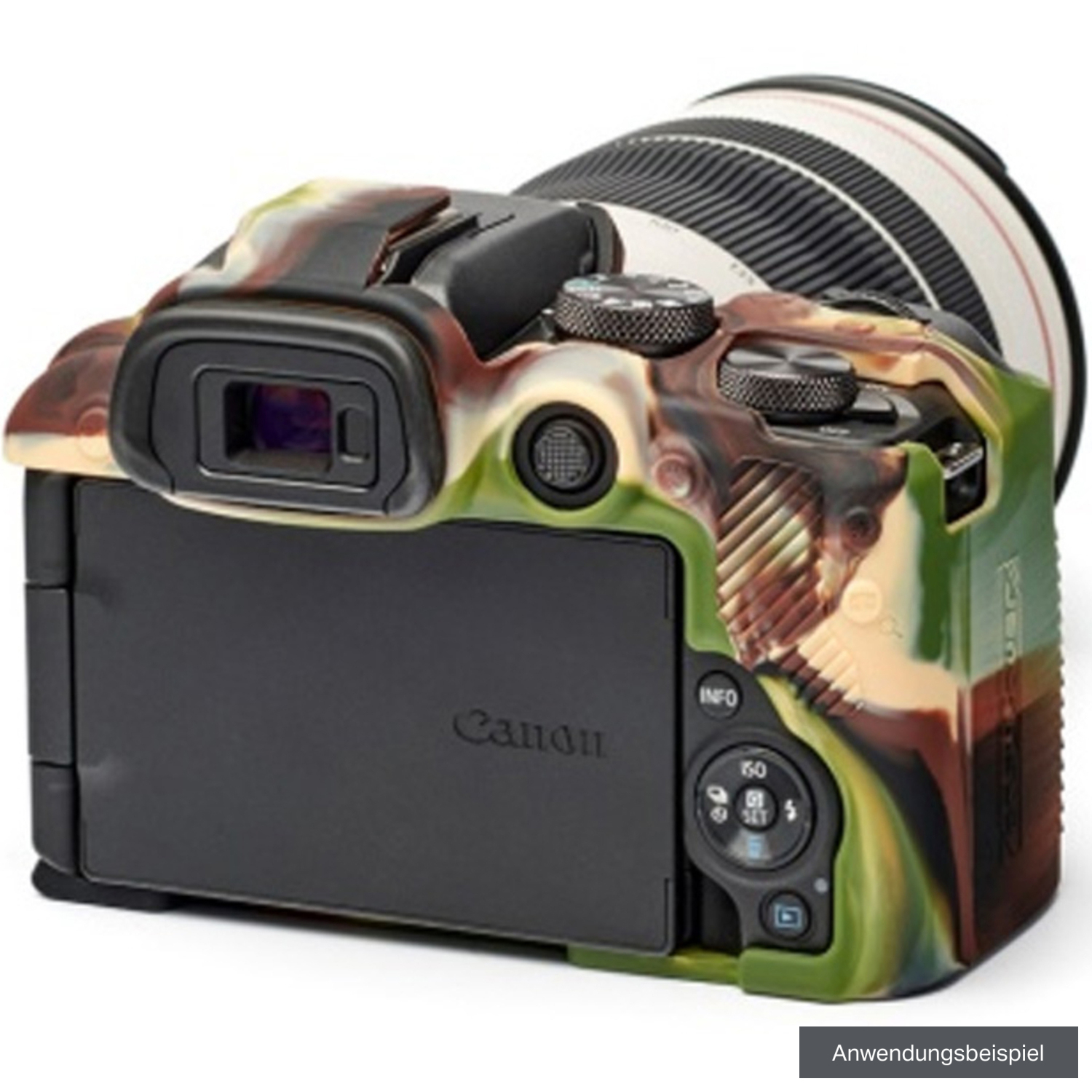 Easycover Schutzhülle camouflage für Canon EOS R10