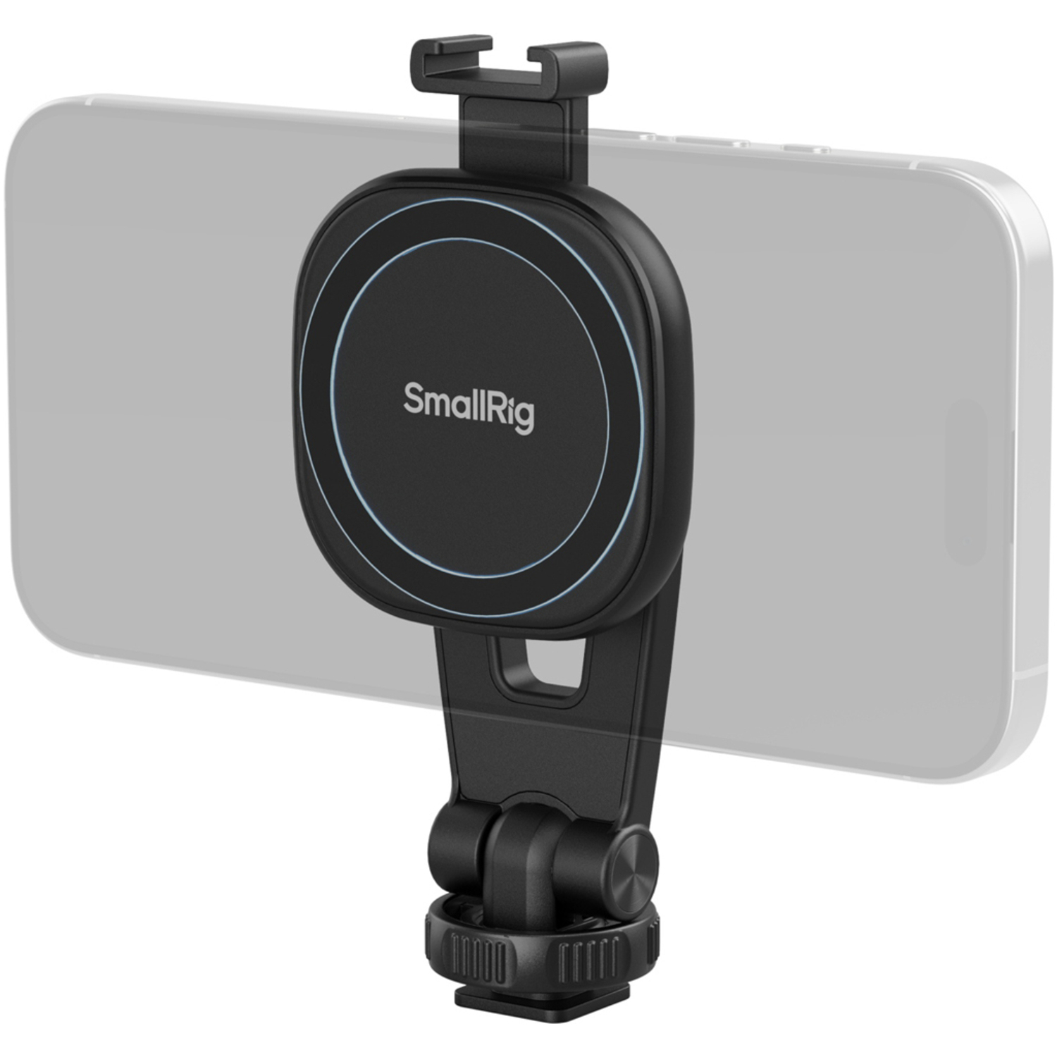 SmallRig Aufsteckbare Smartphoneklemme AC-10 mit Cold Shoe Mount 5283