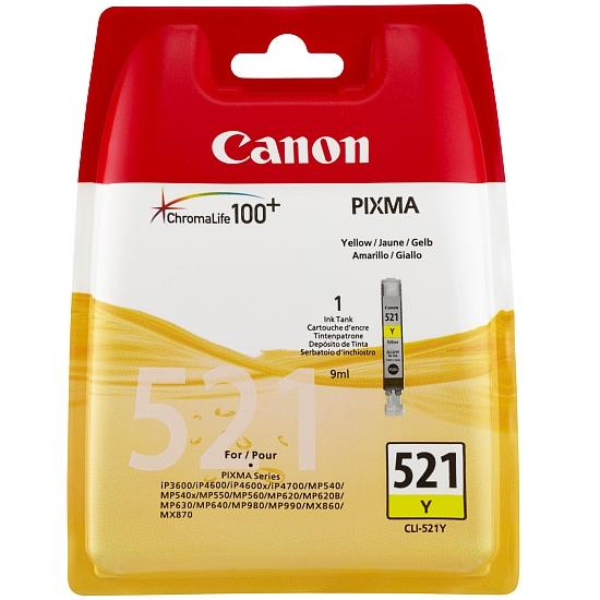 Canon Tinte CLI-521 Y gelb
