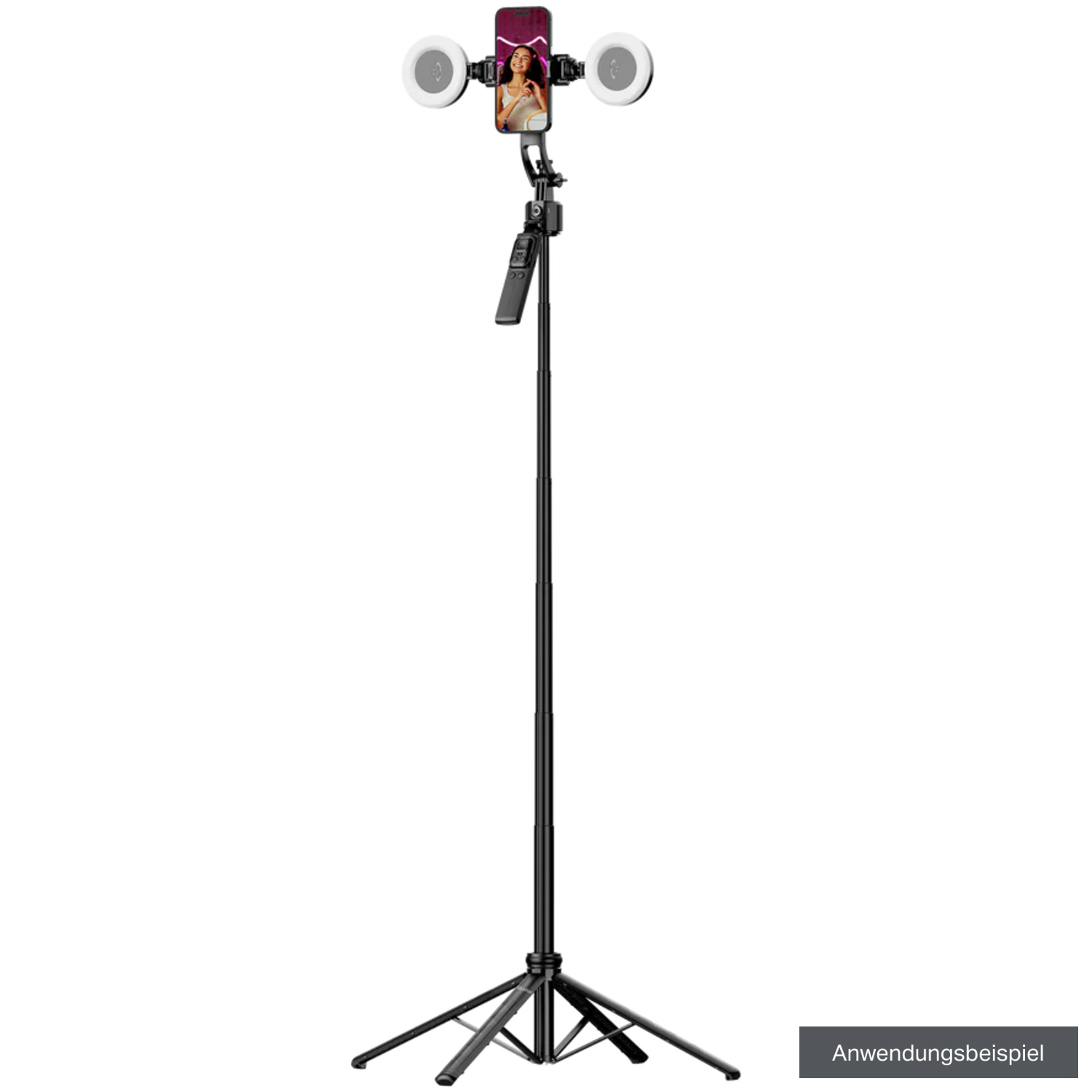 Rollei Quadpod Easy Creator mit AI Tracking und LED-Kit