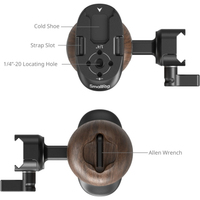 SmallRig Seitlicher Holzgriff mit NATO-Klemme 5239