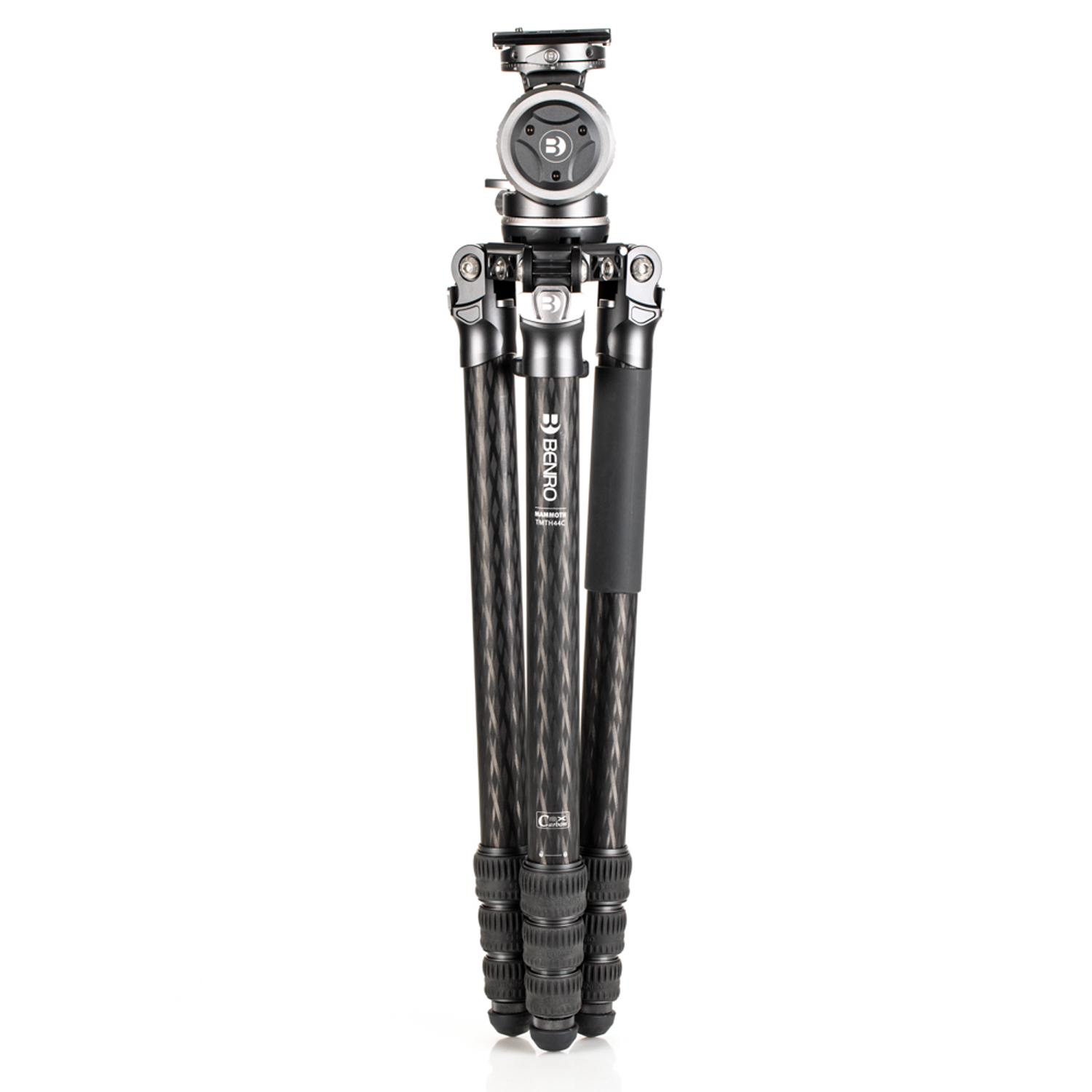 Benro Mammoth Carbon Stativ mit Stativkopf WH15