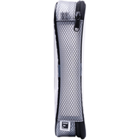 Filmsticks Set mit kleiner, mittlerer und großer transparenter Tasche, schwarz