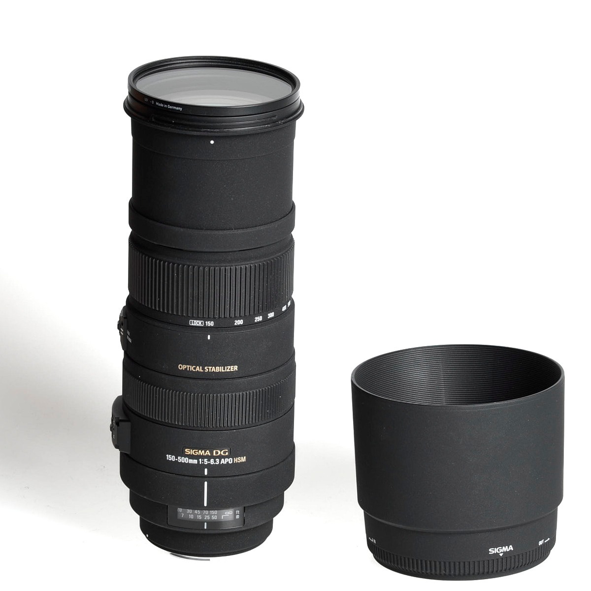 Sigma 150-500 mm/5,0-6,3 DG  Canon gebraucht