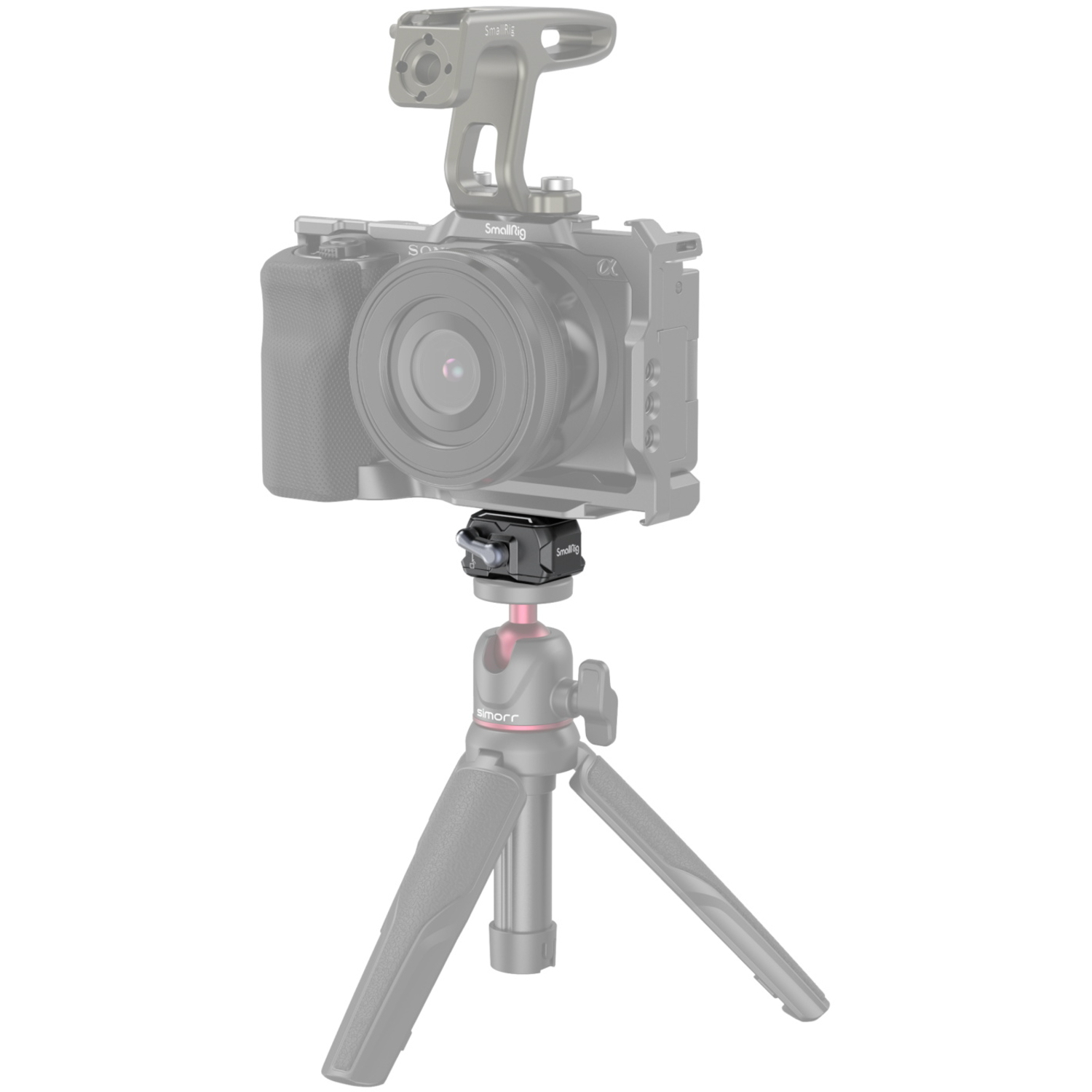 SmallRig Universal Mini-Schnellwechselplatte und -Klemme 3513C