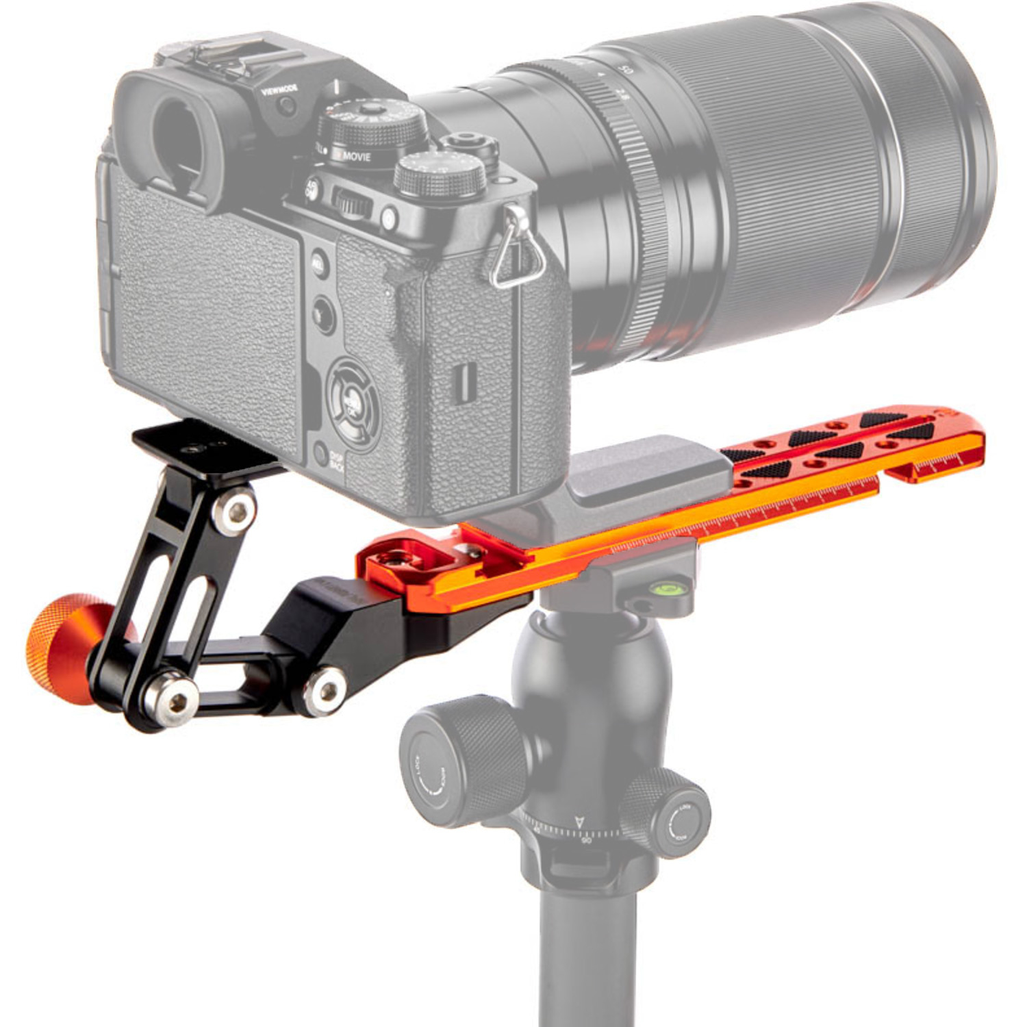 3 Legged Thing Thingy Kamerahalterung kupfer-schwarz mit Ultra Plate 200mm kupfer