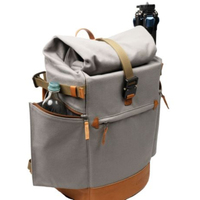compagnon Fotorucksack the little backpack Gen III grau-hellbraun