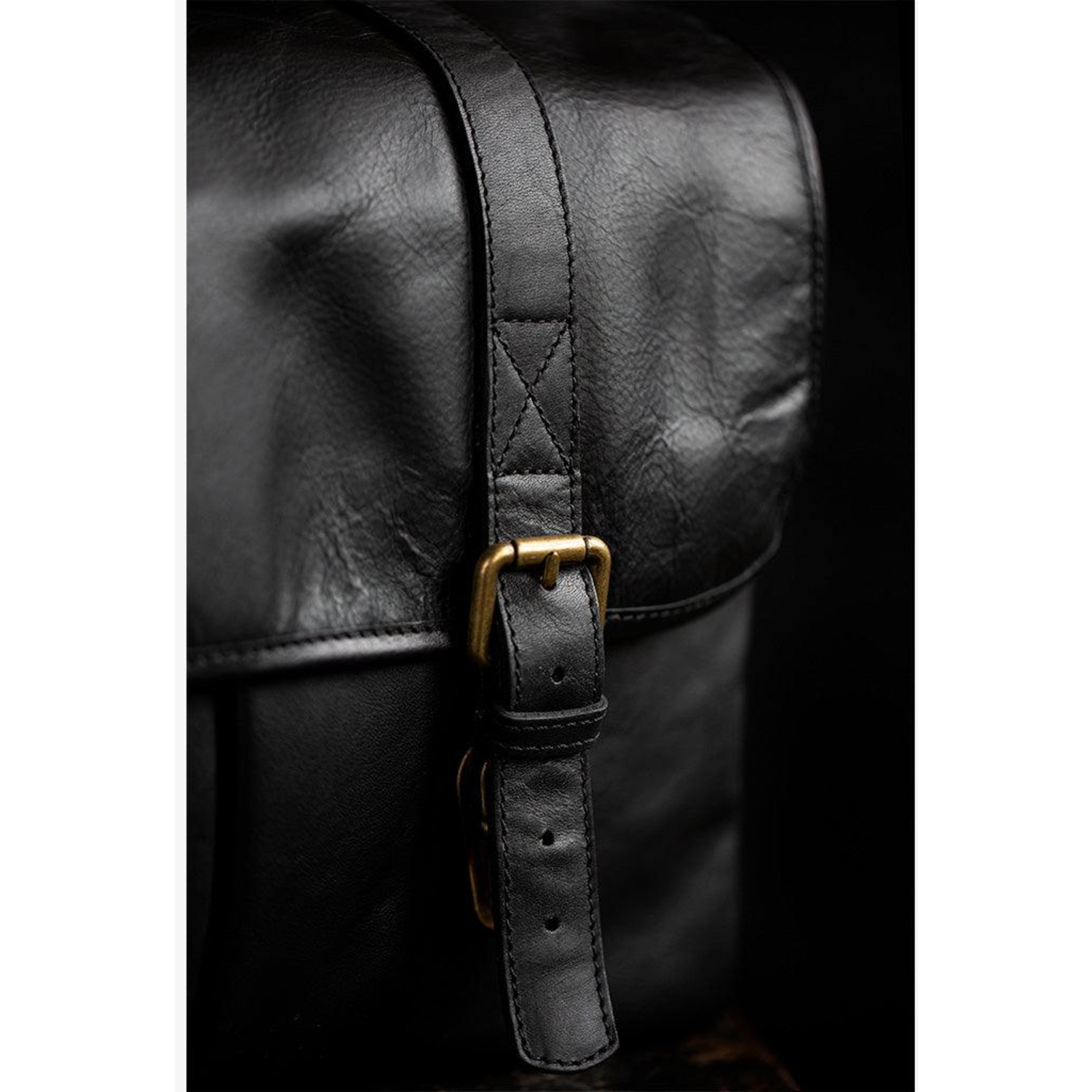 Bronkey Roma Leder Camera Bag Black