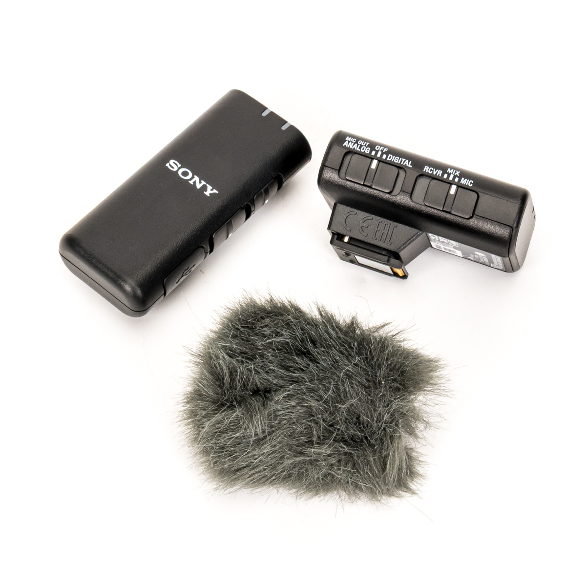 Sony ECM-W2BT Drahtloses Mikrofon mit Bluetooth-Verbindung gebraucht
