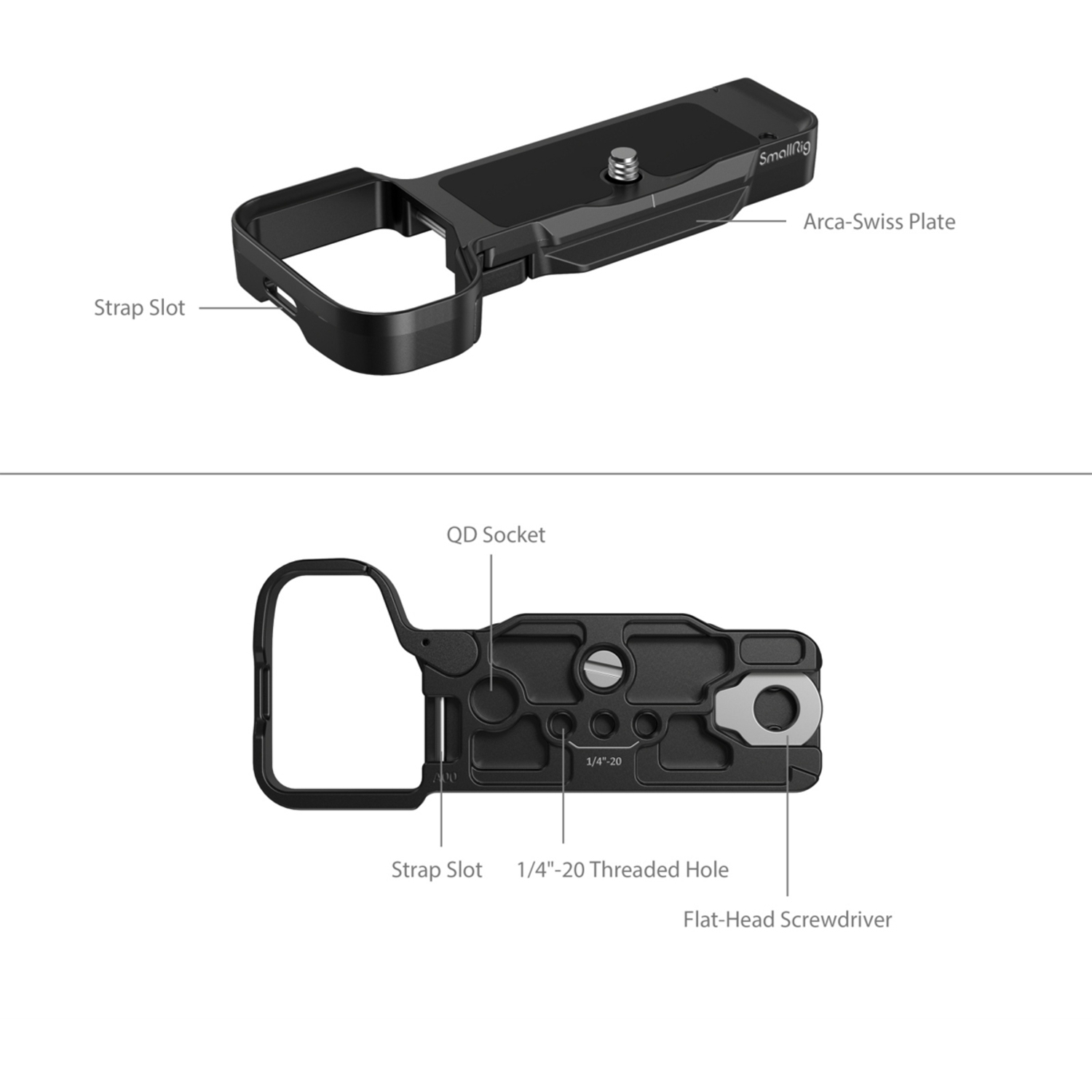 SmallRig Basisplatte 4314 für Sony Alpha ZV-E1